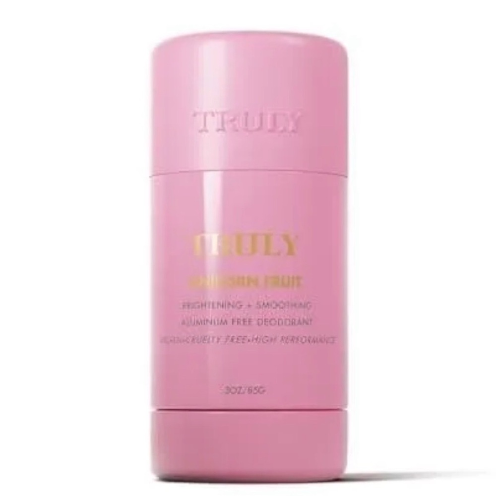 TRULY Pink Deodorant with Gold Accents